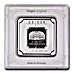 100 Gram Geiger Edelmetalle Silver Bullion Bar - Square Design thumbnail