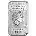 2018 1 oz Perth Mint Silver Dragon Bullion Bar thumbnail