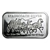 1 oz Stagecoach Fractional Silver Bullion Bar thumbnail