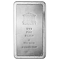 Academy Silver Bar - 10 oz Academy Silver Bar - 10 oz