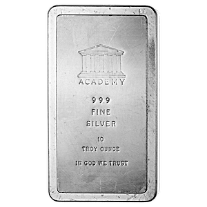 10 oz Academy Silver Bullion Bar