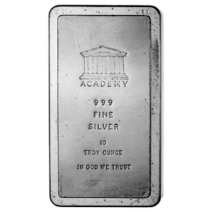 10 oz Academy Silver Bullion Bar