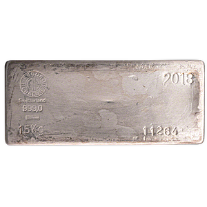 Argor-Heraeus Silver Bar - 15 kg