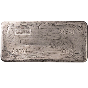 937.74 oz Heraeus Silver Bullion Bar