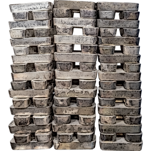 Johnson Matthey Silver Bar Superlot: 100 pcs of 100 oz Silver Bars - Total 10,000 oz Silver