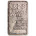100 oz Johnson Matthey Silver Bullion Bar - Pressed & Serial Numbered thumbnail