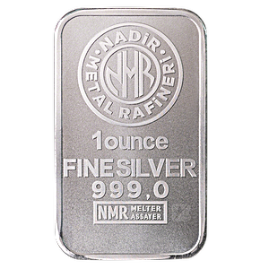 Nadir Refinery Silver Bar - 1 oz