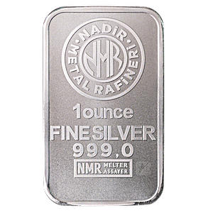 1 oz Nadir Silver Bullion Bar