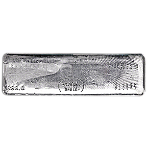 Nadir Refinery Silver Bar - 100 oz