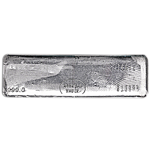 100 oz Nadir Silver Bullion Bar