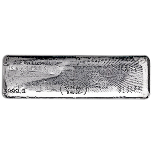 100 oz Nadir Silver Bullion Bar