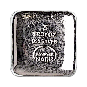 3 oz Nadir Silver Bullion Bar