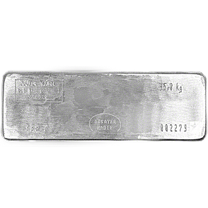 15 Kilogram Nadir Silver Bullion Bar