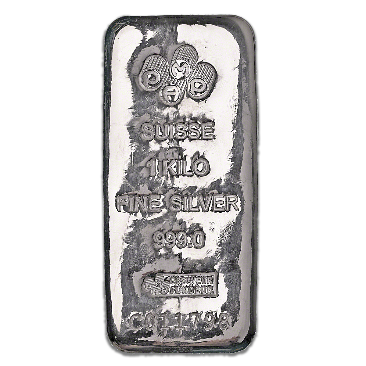 PAMP Silver Bar - 1 kg | Buy, Sell and Store Silver in SG