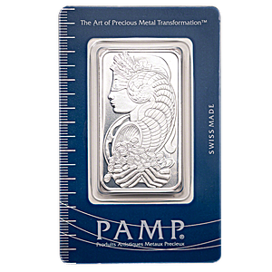 1 oz PAMP Swiss Silver Bullion Bar