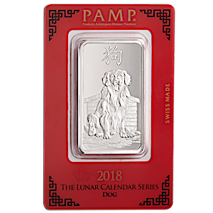 2018 1 oz PAMP Lunar Series 