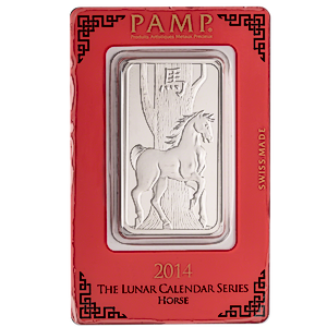 2014 1 oz PAMP Lunar Series 
