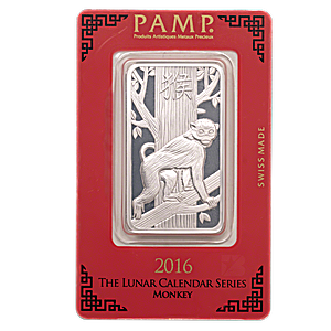 2016 1 oz PAMP Lunar Series 