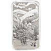 Perth Mint Silver Dragon Bar