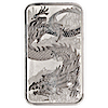 Perth Mint Silver Dragon Bar