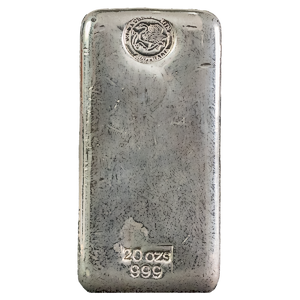 20 oz Perth Mint Silver Bar
