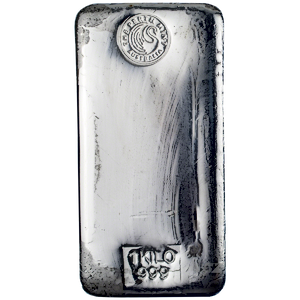 1 Kilogram Perth Mint Silver Bullion Bar