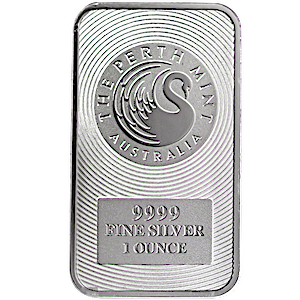 1 oz Perth Mint Silver Bullion Bar