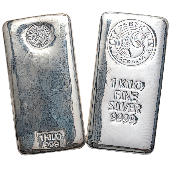 Buy 1 Kilogram Perth Mint Silver Bullion Bar