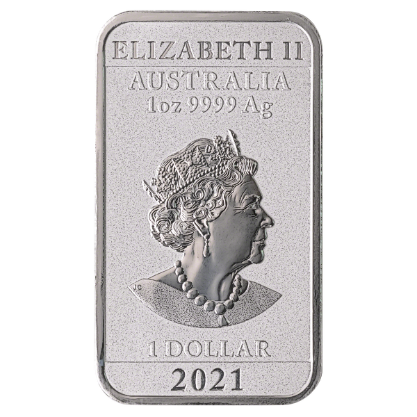 Buy 2021 1 oz Perth Mint Silver Dragon Bullion Bar