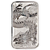 2023 1 oz Perth Mint Silver Dragon Bullion Bar thumbnail