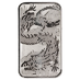 2023 1 oz Perth Mint Silver Dragon Bullion Bar thumbnail