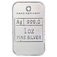 Silver Bar Rand Refinery - Year of the Snake - 1 oz Silver Bar Rand Refinery - Year of the Snake - 1 oz