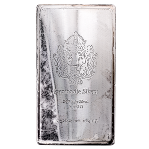 1 Kilogram Scottsdale Silver Stacker Bullion Bar (Pre-Owned in Good Condition)