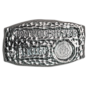1 Kilogram Scottsdale Tombstone Series Silver Bullion Bar