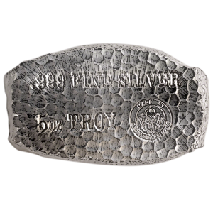 5 oz Scottsdale Tombstone Series Silver Bullion Bar (Pre-Owned in Good Condition)