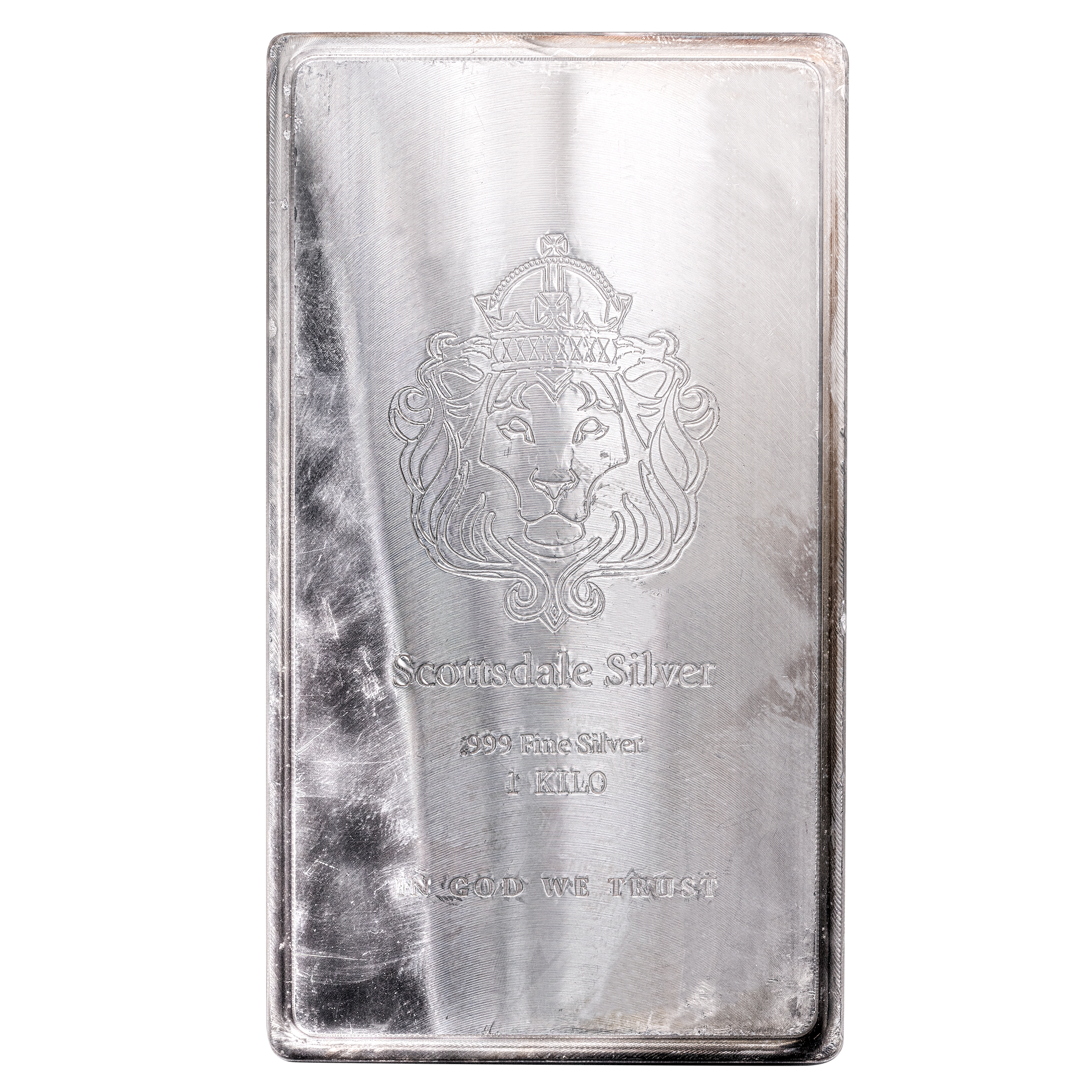 1 Kilogram Scottsdale Mint Silver "Stacker" Bullion Bar
