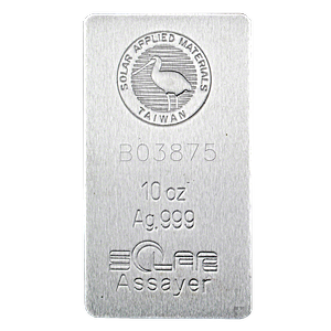 Solar Silver Bar - 10 oz Solar Silver Bar - 10 oz