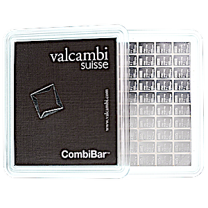 Valcambi Silver CombiBar - 100 x 1 gram