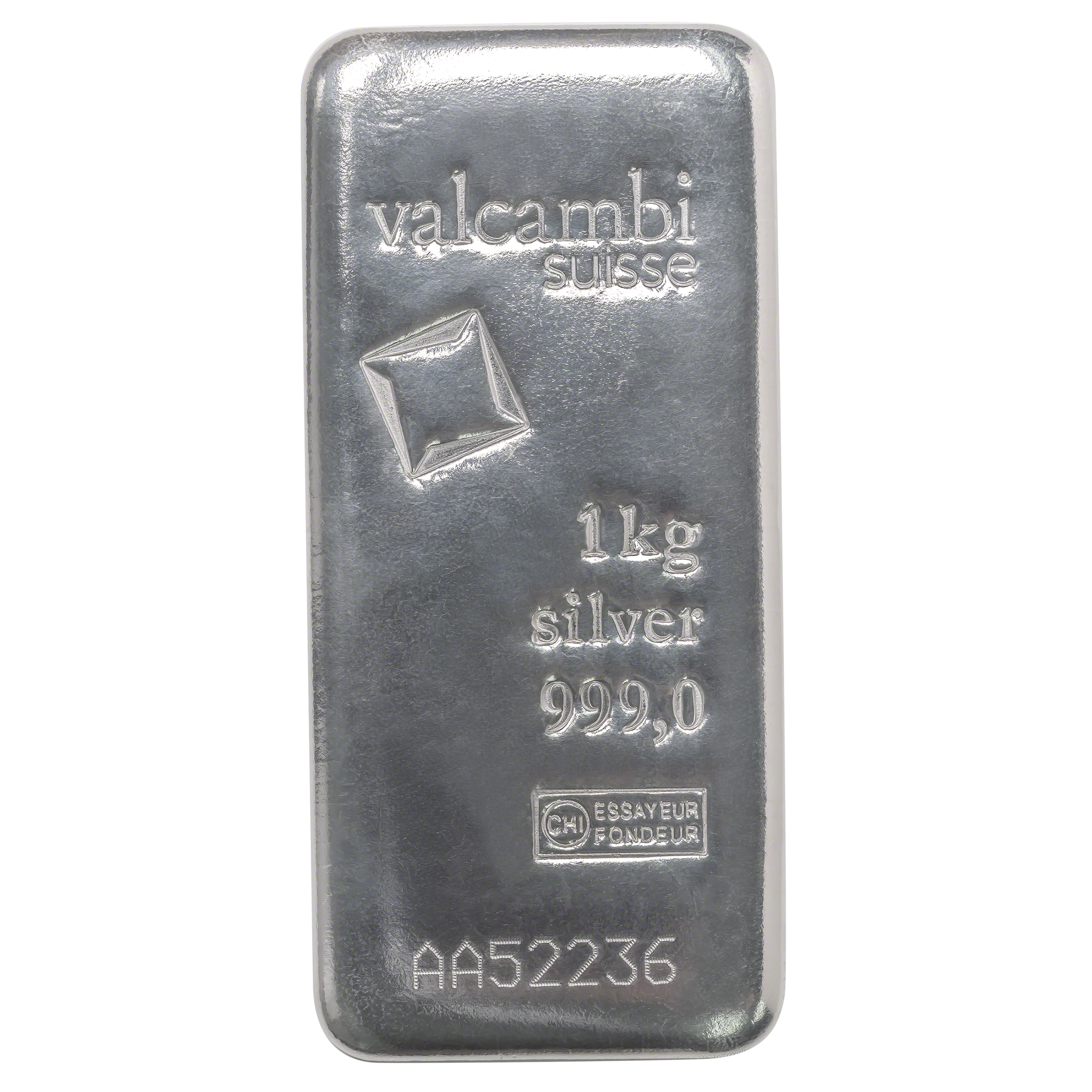 Silver Bar 1 Kilo .9999 Fine