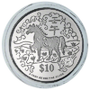 Singapore Mint Chinese Almanac Silver Coins