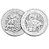 United Kingdom Tudor Beast Series Silver Bullion Coins
