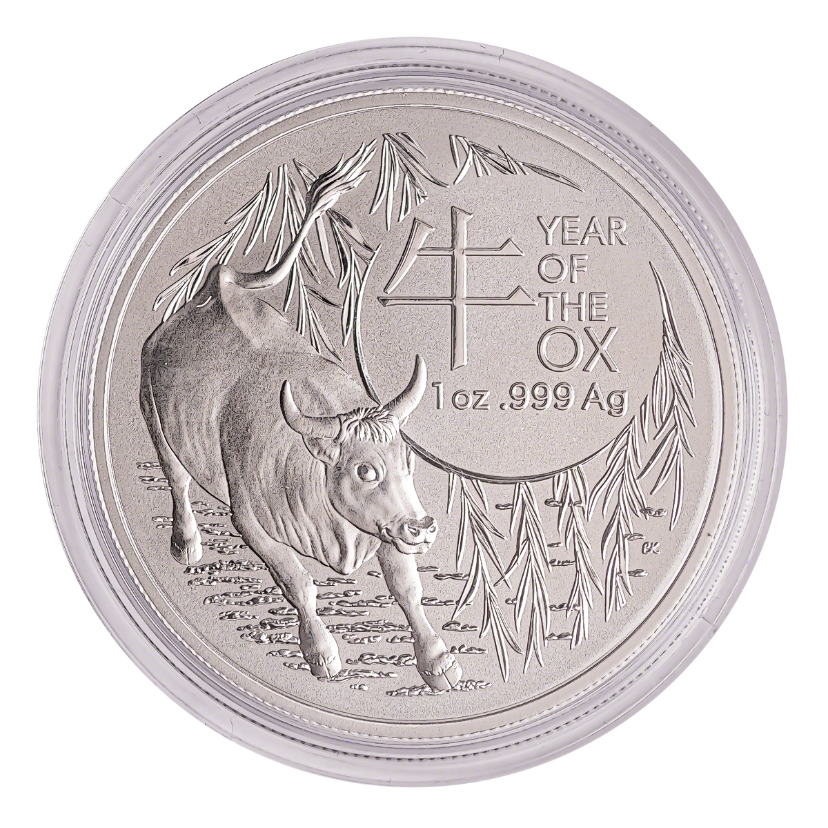 Royal Australian Mint Silver Lunar Series 2021 - Year of the Ox - 1 oz