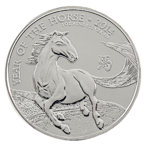 2014 1 oz United Kingdom Lunar Series 