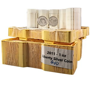 500 pcs of 1 oz 2011 Liberty Silver Rounds - Total 500 oz Silver