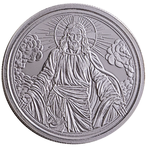 1 oz Christ is Coming Silver Bullion Round
