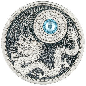 2016 1/4 oz Canada Birthstones Series Silver Coin - March (Pre-Owned in Good Condition)