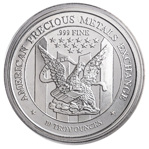10 oz APMEX Silver Bullion Round