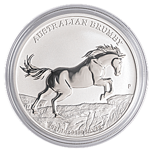 2021 1 oz Australia Silver Brumby Coin