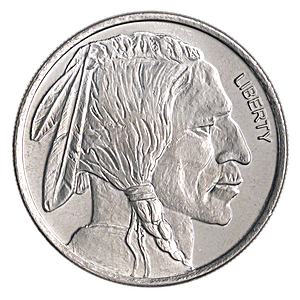 2013 1 oz Buffalo Indian Head Silver Bullion Rounds (Pre-Owned in Good Condition)