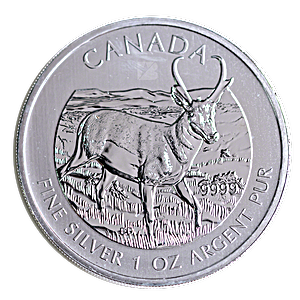 2013 1 oz Canadian Wildlife Series 